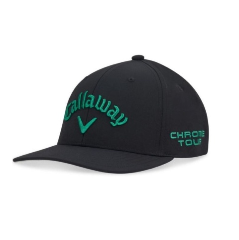 Czapka golfowa Callaway Tour Authentic Performance Pro, model 26, Quantum-Chrome Tour (czarno-zielona)