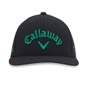 Czapka golfowa Callaway Tour Authentic Performance Pro, model 26, Quantum-Chrome Tour (czarno-zielona)