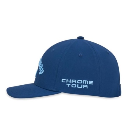 Callaway Tour Authentic Performance Pro Golf Cap, Model 26, Quantum-Chrome Tour (Navy Blue/Blue)
