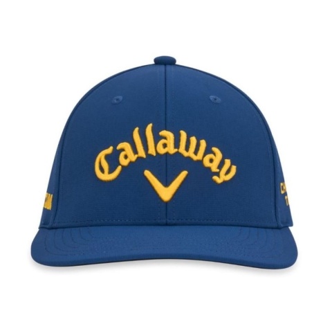Czapka golfowa Callaway Tour Authentic Performance Pro, model 26, Quantum-Chrome Tour (granatowo-złota)