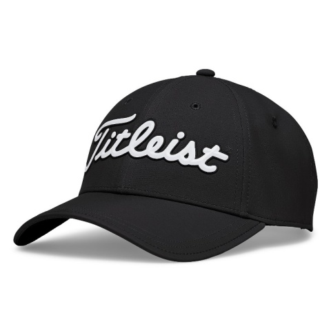 Czapka golfowa Titleist Players Perfomance z markerem (damska, czarno-biała)