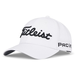 Titleist Tour Performance Golf Cap (Men's, White/Black)