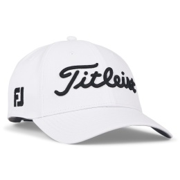 Titleist Tour Performance Golf Cap (Men's, White/Black)
