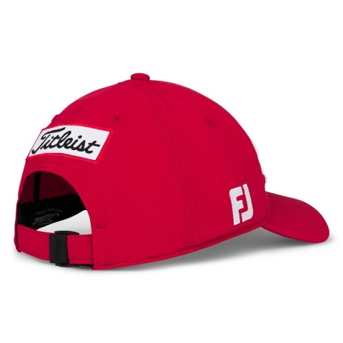 Czapka golfowa Titleist Tour Perfomance (męska, czerwono-biała)