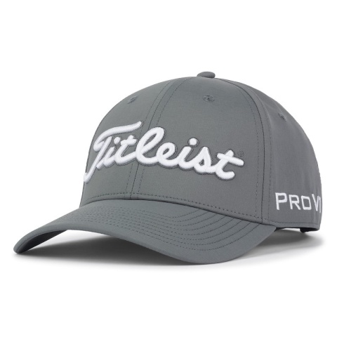 Titleist Tour Performance Golf Cap (Men's, Grey/White)