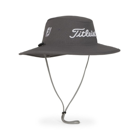 Kapelusz golfowy przeciwsłoneczny Titleist Tour Aussie, szary