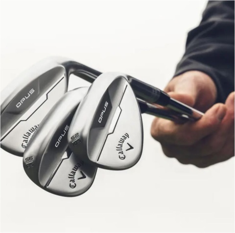 Kij golfowy Wedge Callaway Opus Brushed Chrome, 58-06 stalowy szaft