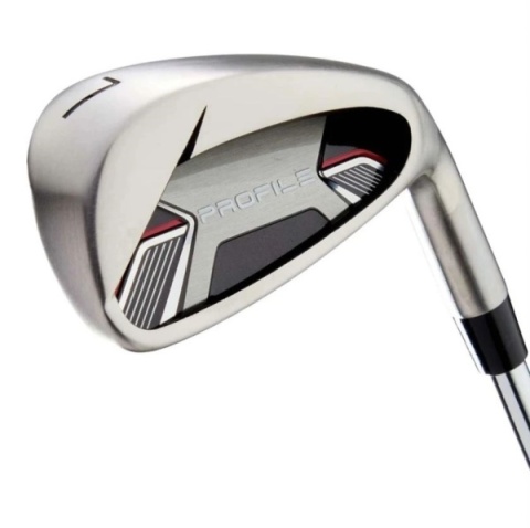 Kij golfowy iron PW Pitching Wedge Wilson PROFILE, męski, szaft stalowy, golfista praworęczny