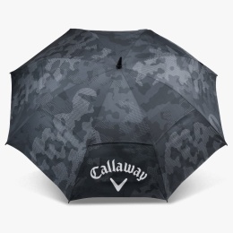 CALLAWAY Shield Double Canopy 64-inch Golf Umbrella (Black-Camo)