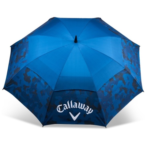 Parasol golfowy CALLAWAY Shield Double Canopy 64 cale (niebiesko-czerwony)
