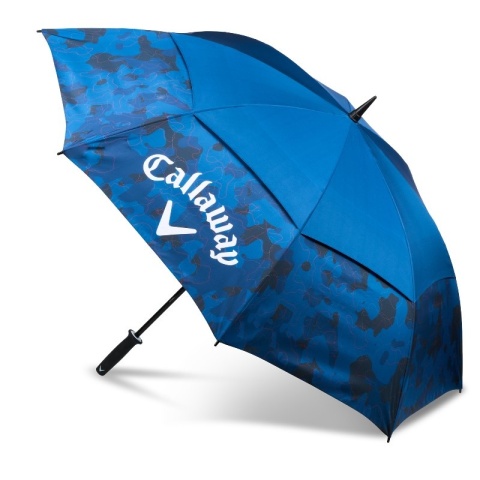 Parasol golfowy CALLAWAY Shield Double Canopy 64 cale (niebiesko-czerwony)