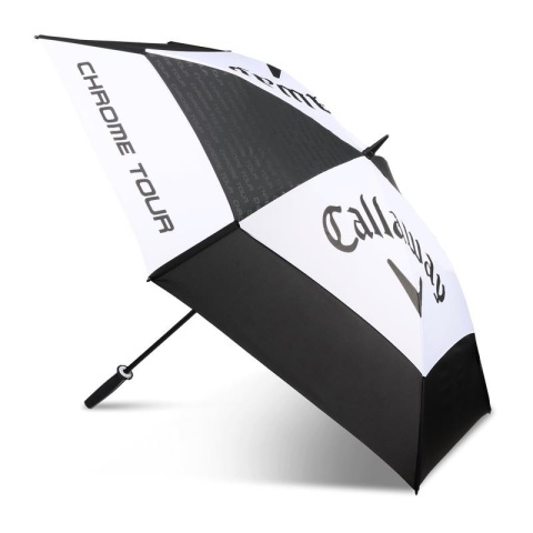 CALLAWAY Tour Authentic Double Canopy 68-inch Golf Umbrella (Black and White)
