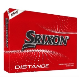 Piłki golfowe SRIXON DISTANCE, model10 (białe, 12 szt)