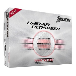 Piłki golfowe SRIXON Q-STAR ULTISPEED TRACKLINE (białe, 12 szt)