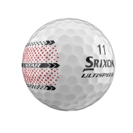 Piłki golfowe SRIXON Q-STAR ULTISPEED TRACKLINE (białe, 12 szt)
