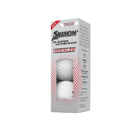 Piłki golfowe SRIXON Q-STAR ULTISPEED TRACKLINE (białe, 12 szt)