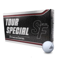 Piłki golfowe TOUR SPECIAL Soft Feel E4 (białe, 15 szt.)