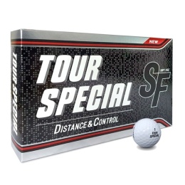 Piłki golfowe TOUR SPECIAL Soft Feel E4 (białe, 15 szt.)