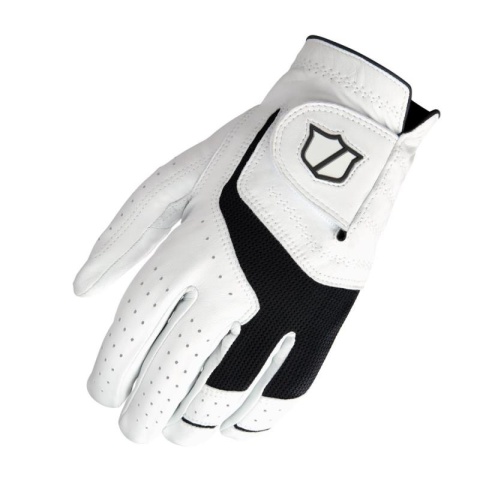 Wilson CONFORM golf glove, mod. 2025, men's size ML, left hand player, white, cabretta