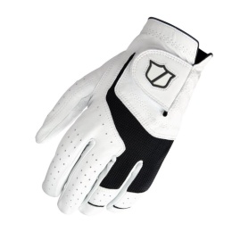 Wilson CONFORM golf glove, mod. 2025, men's size S, left hand player, white, cabretta