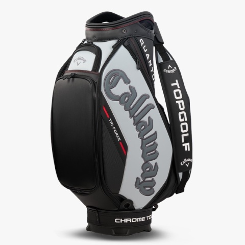 Torba golfowa Callaway Staff Bag QUANTUM, model 2026, czarno-szara