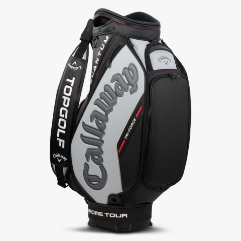 Torba golfowa Callaway Staff Bag QUANTUM, model 2026, czarno-szara