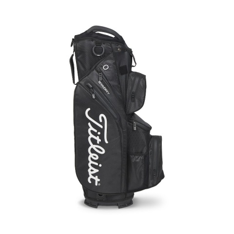 Torba golfowa Titleist Cart 14 StaDry Black, czarna na wózek golfowy