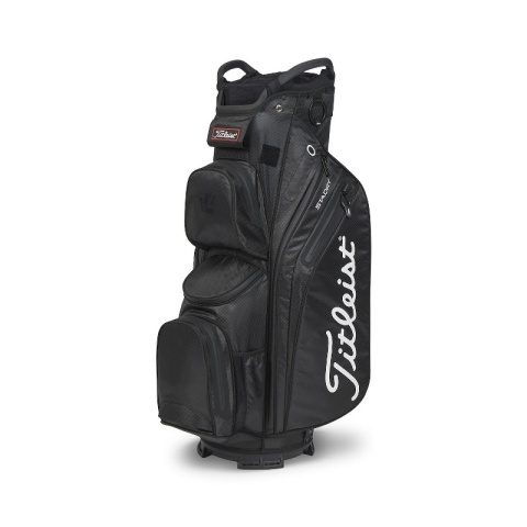 Torba golfowa Titleist Cart 14 StaDry Black, czarna na wózek golfowy