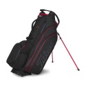 Titleist Hybrid 14 StaDry Golf Bag (Stand Bag), Waterproof, Black/Red
