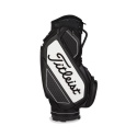 Torba golfowa Titleist Tour Staff Bag midsize, model 2026, czarno-biała