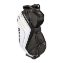 Torba golfowa Wilson Alpine, na wózek (cartbag), czarno-biało-pomarańczowa