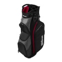 Torba golfowa Wilson Feather (na wózek, cartbag) czarno-szaro-czerwona