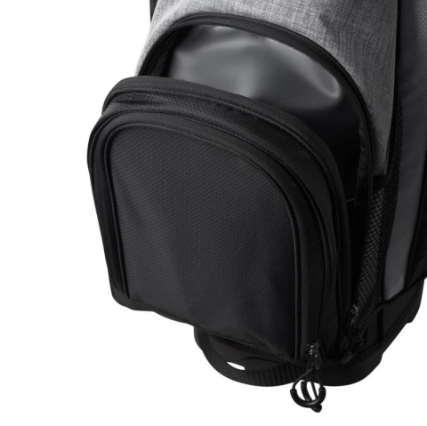 Torba golfowa Wilson Feather (na wózek, cartbag) czarno-szaro-czerwona