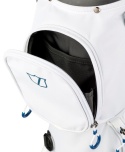 Torba golfowa Wilson TALUS 5 (z nóżkami, standbag) biało-czerwono-niebieska