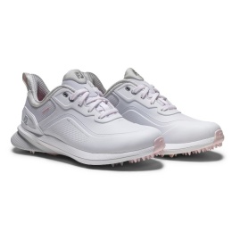 Buty do gry w golfa FootJoy, FJ PRO SL 26 (damskie, biało-szare), rozm. 39