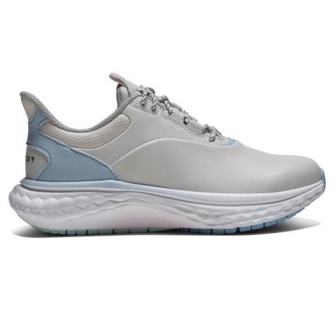 Buty do gry w golfa FootJoy, FJ QUANTUM (damskie, biało-błękitne), rozm. 38