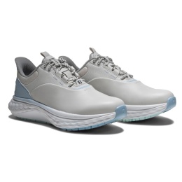 Buty do gry w golfa FootJoy, FJ QUANTUM (damskie, biało-błękitne), rozm. 40