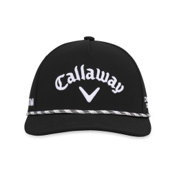Czapka golfowa Callaway Tour Authentic Performance Rope, model 26, czarna, Quantum-Chrome Tour