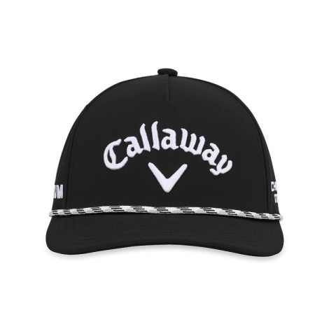 Czapka golfowa Callaway Tour Authentic Performance Rope, model 26, czarna, Quantum-Chrome Tour