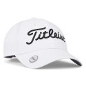 Czapka golfowa Titleist Players Perfomance z markerem (biało-czarna)