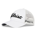 Czapka golfowa Titleist Tour z siatką (biało-czarna)