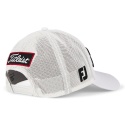 Czapka golfowa Titleist Tour z siatką (biało-czarna)