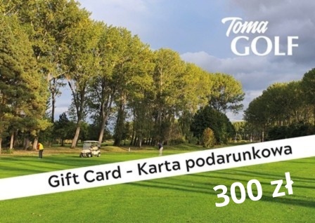 Gift card karta podarunkowa 300 pln pilkigolfowe pl