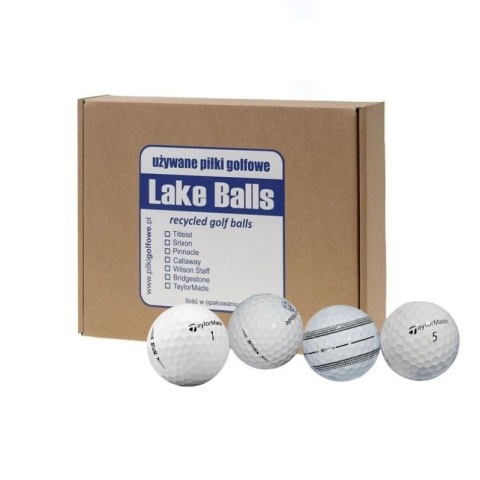 Lakeballs TaylorMade TP5, używane piłki do golfa, (24 szt) kat. A