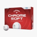 Piłki golfowe CALLAWAY CHROME SOFT 2026 (białe, TripleTrack, 12 szt.)