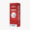 Piłki golfowe CALLAWAY CHROME SOFT 2026 (białe, TripleTrack, 12 szt.)