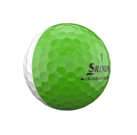 Piłki golfowe SRIXON Q-STAR TOUR DIVIDE6 (biało-zielone, 12 szt)