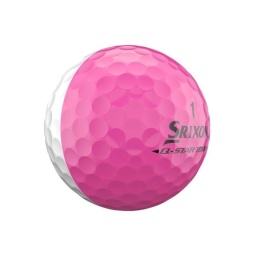 Piłki golfowe SRIXON Q-STAR TOUR DIVIDE6 (biało-różowa, 12 szt)