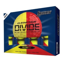 Piłki golfowe SRIXON Q-STAR TOUR DIVIDE6 (żółto-czerwone, 12 szt)