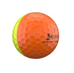 Piłki golfowe SRIXON Q-STAR TOUR DIVIDE6 (żółto-pomarańczowe, 12 szt)